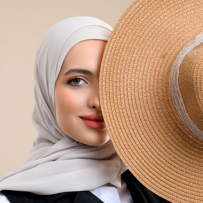 Plain Chiffon Hijab (Duja al lil)