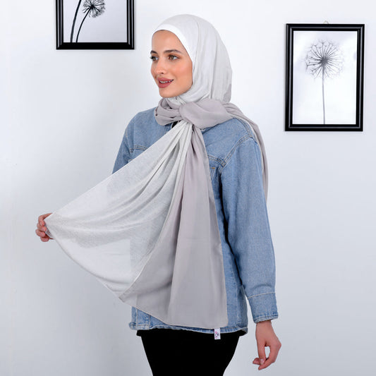 Half & Half Hijab