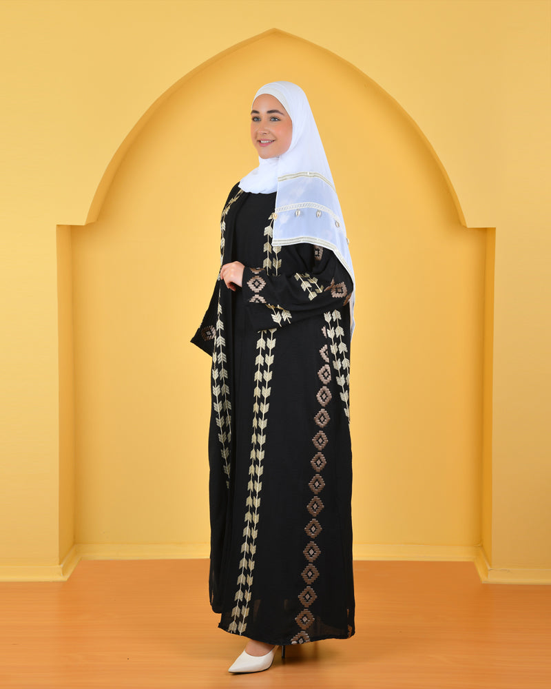 3 Pieces Abaya