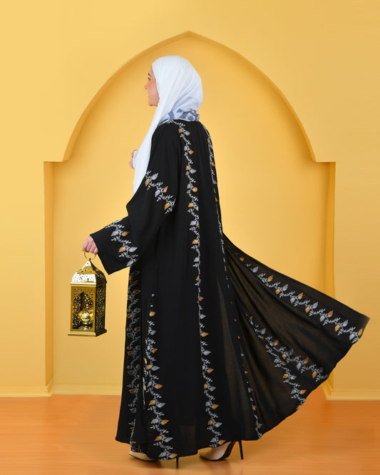 3 Pieces Abaya