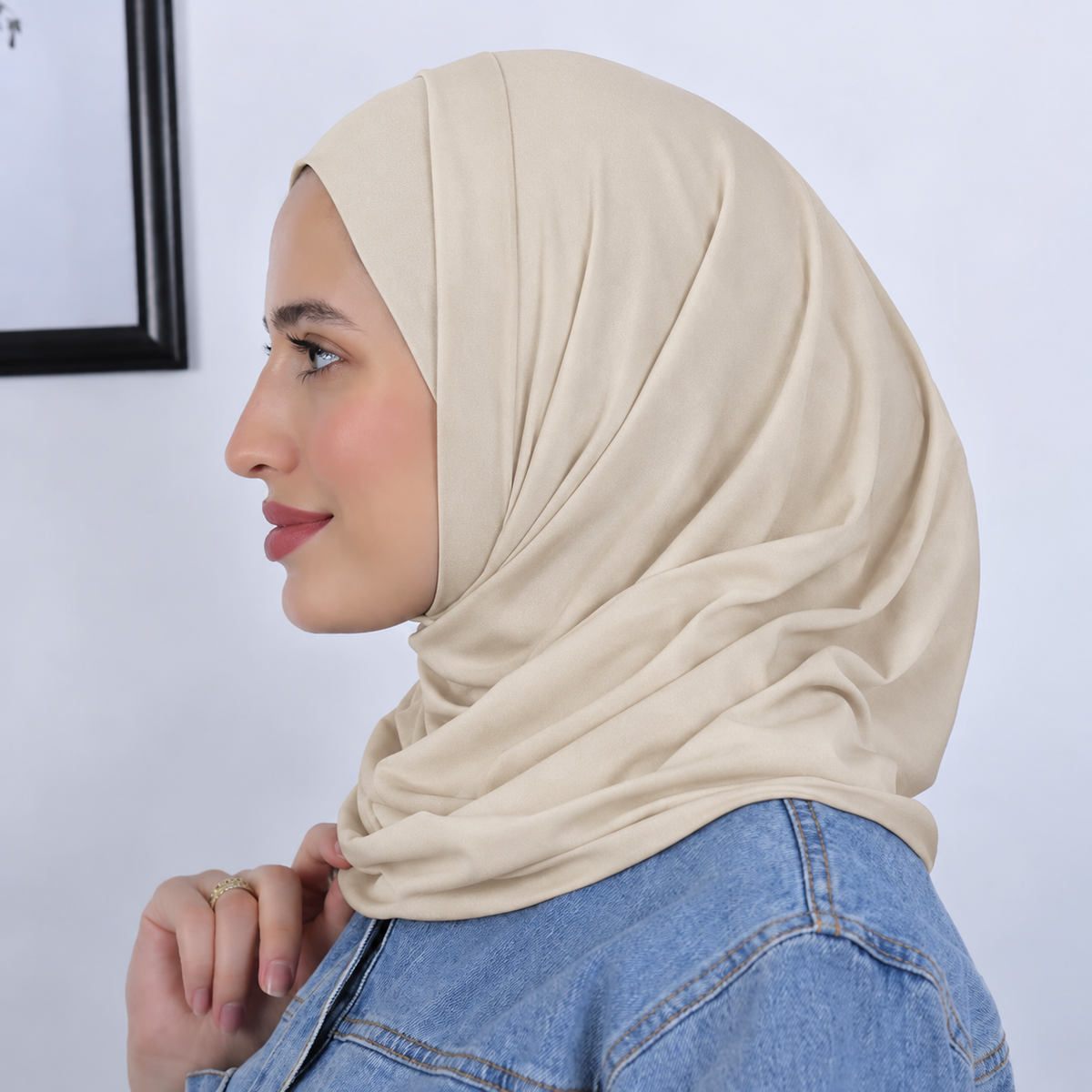 Two Pieces Hijab.